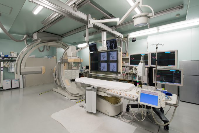 脳神経外科クリニックの治療室