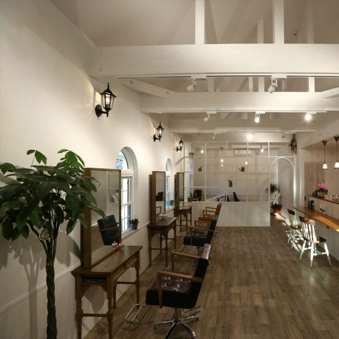 美容室のリノベーション事例