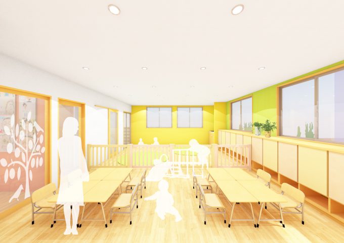 人的環境を整えた保育園の事例