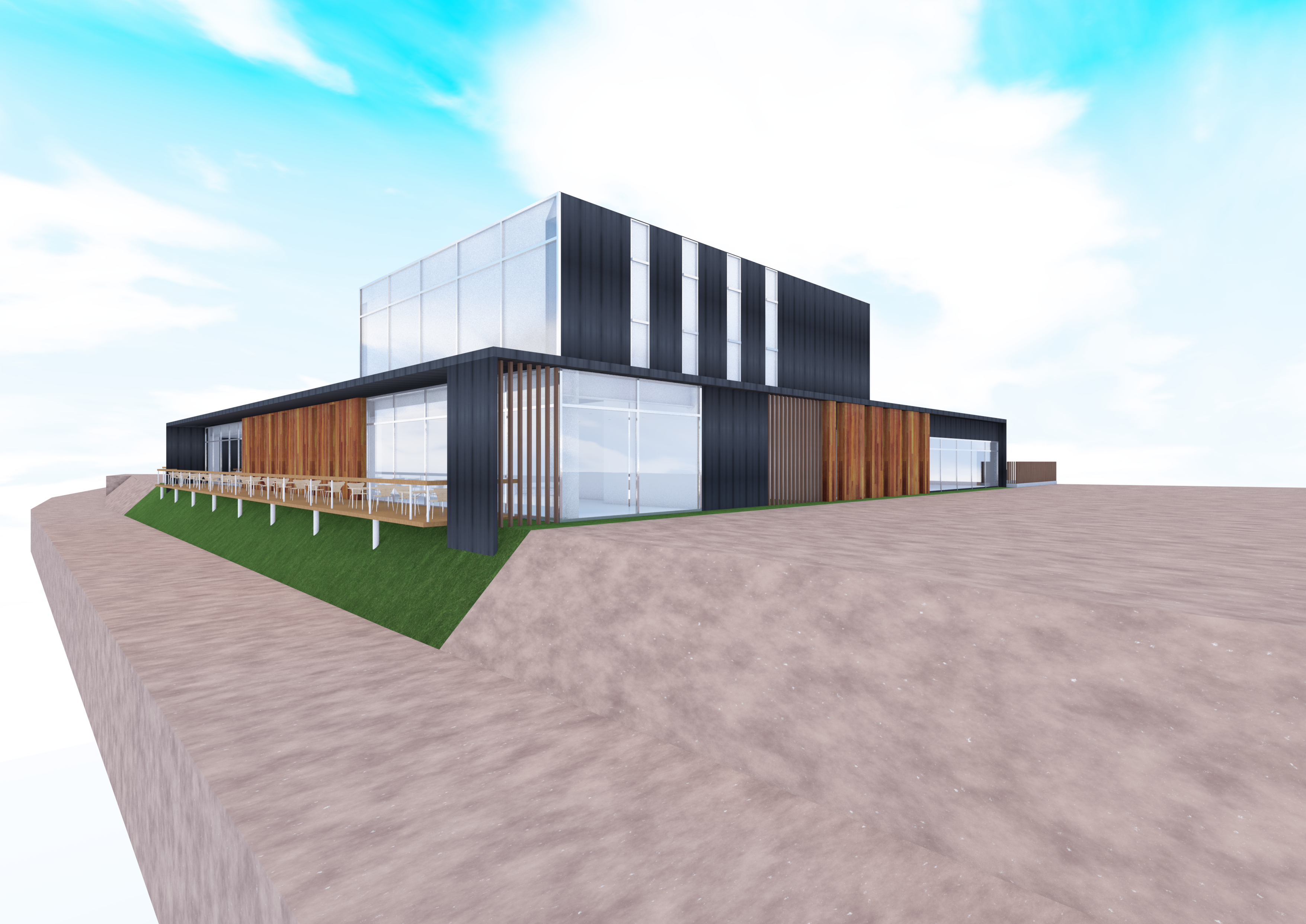 クリニックの玄関ではデザインと機能性が重要