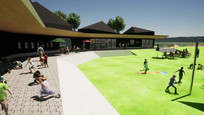 地域のシンボルとなる「幼老・障がい者複合施設」