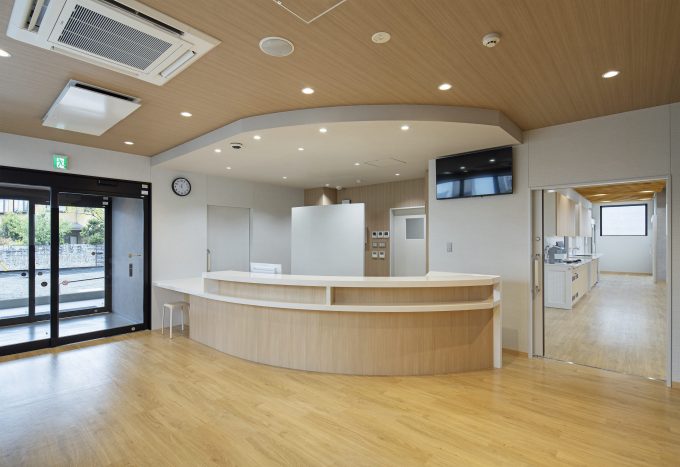 継承開業したクリニックの受付