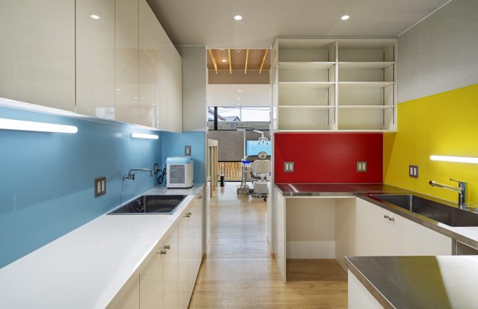 歯科クリニックのリフォーム施工事例 バックヤード