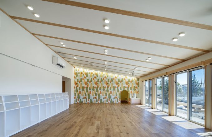 保育園の園舎内