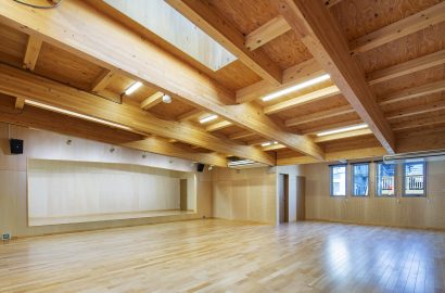 みふみ認定こども園の遊戯室