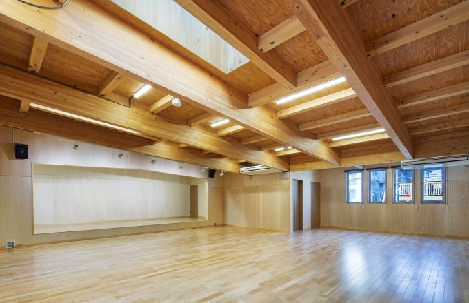 あんのん保育園の遊戯室