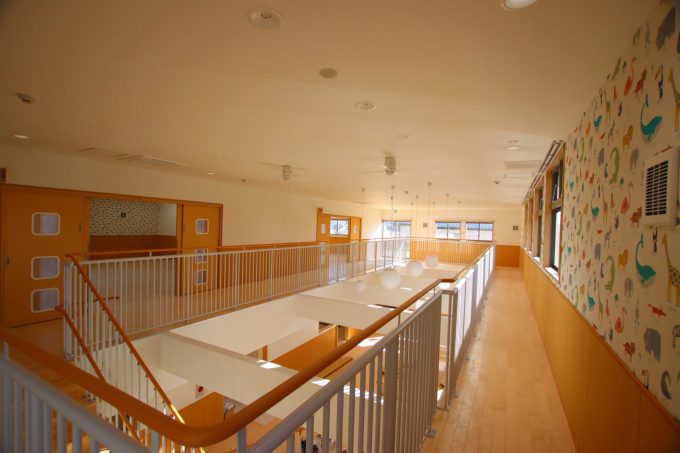君津市 保育園の遊戯室