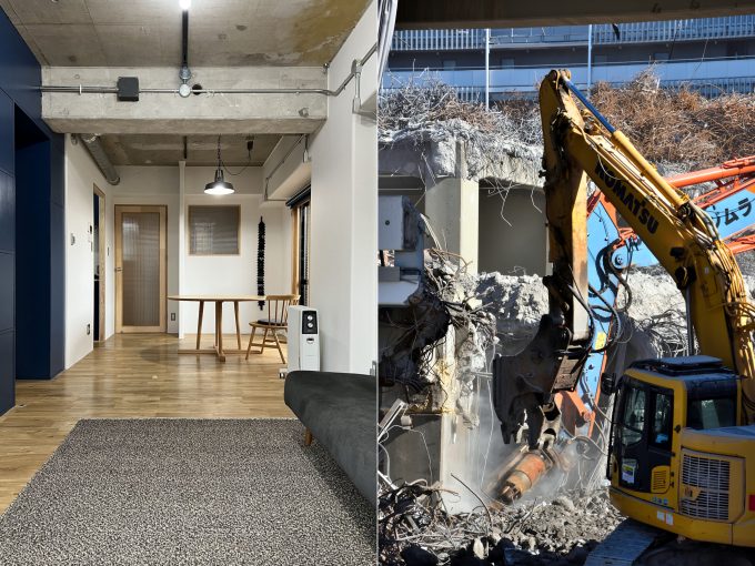 リノベーションと建て替えの比較画像