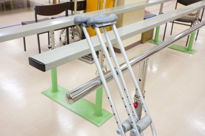 地域包括ケア病棟のリハビリテーションルーム