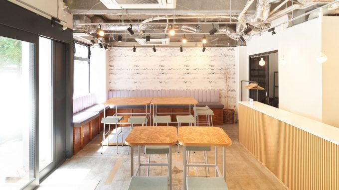 店舗付き住宅のリノベーション工事現場