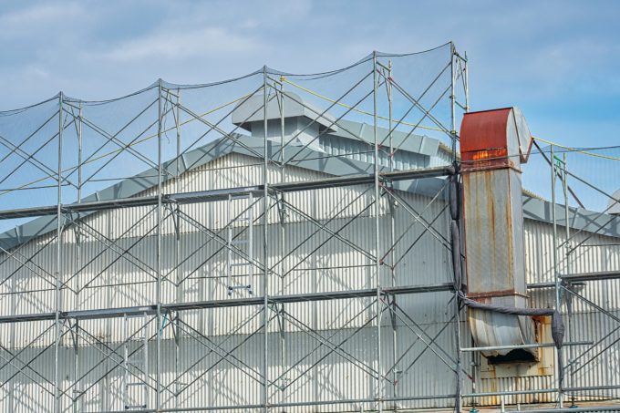 中小企業成長加速化補助金の対象にならない工場の修繕工事