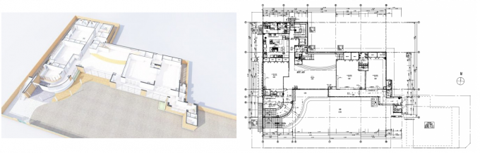 BIMから生成した図面