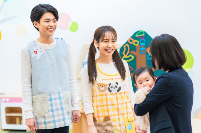 企業と提携した保育園