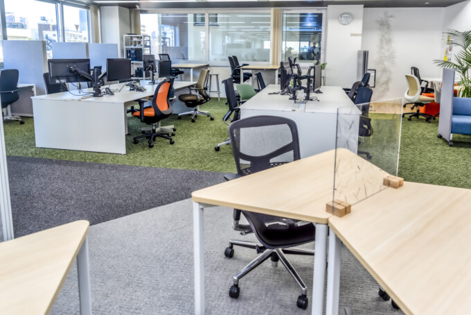 フリーアドレスのアジャイルオフィス