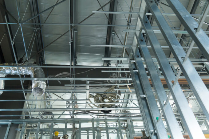 工場の内装工事